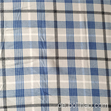 Plaid bedruckter Polar Fleece Stoff